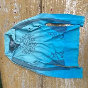 Athleta Zip up Running Top